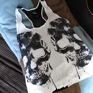 Double Skull Tank Top